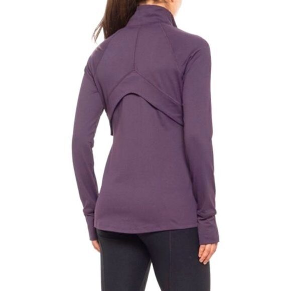 APANA Plum Zip Up Athletic Jacket - Picture 7 of 7